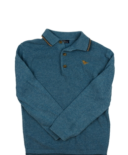 Modrý přízový svetr Next