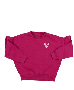 Růžová mikina s volánky F&F