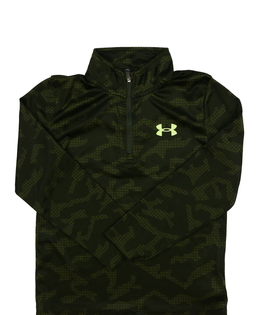 Tmavě zelená slabá sportovní mikina Under Armour
