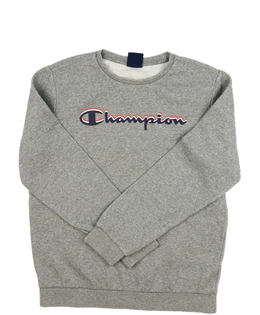 Šedá melírovaná mikina Champions 