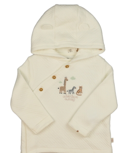 Krémová roztomilá mikina se zvířátky F&F