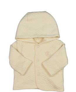 Žlutá mikina s mráčky na podšívce George