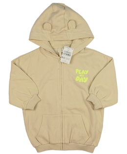 Nová hnědá mikina s nápisem Next