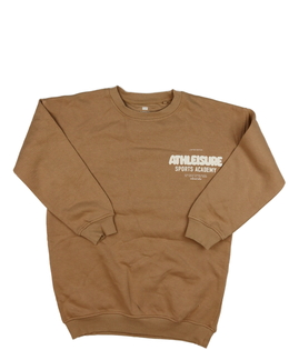 Hnědá mikina s nápisem F&F