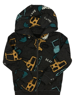 Tmavá mikina se stroji George