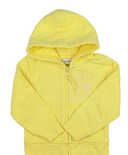 Žlutá mikina na zip Primark 