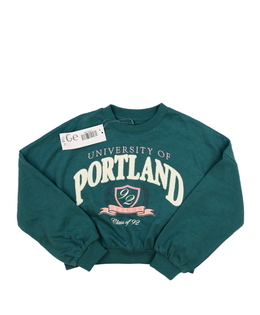 Nová tmavě modrá crop mikina George