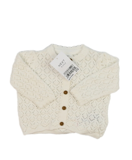 Nový bílý madeirový svetr Next