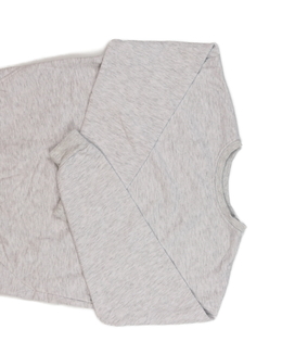 Světle šedá melírovaná mikina Primark 