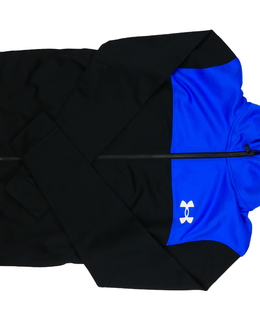 Černo-modrá sportovní mikina EUR 44 Under Armour 