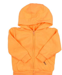 Neonově oranžová mikina 