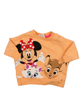 Oranžová mikina Mickey Disney 