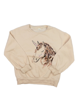 Béžová mikina s koněm Next