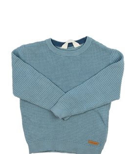 Modrý přízový svetr H&M