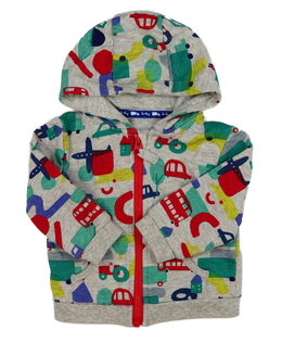 Šedá mikina s obrázky Tu 