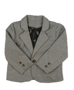 Šedé společenské sako 