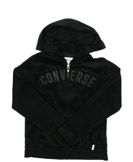 Černá semišová mikina Converse