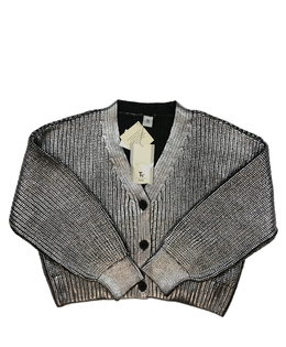 Nový stříbrný kratší kardigan Tu 