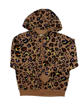 Hnědá vzorovaná mikina George