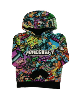 Barevná mikina Minecraft Next