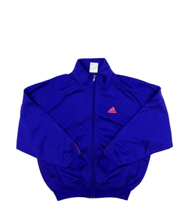 Fialová sportovní mikina Adidas 