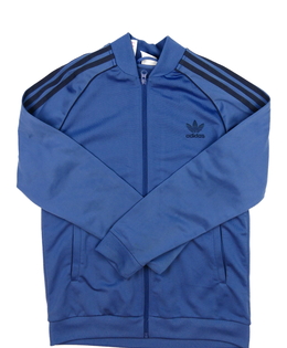 Modrá sportovní mikina Adidas 