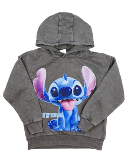 Šedá melírovaná mikina Stitch Disney Primark 