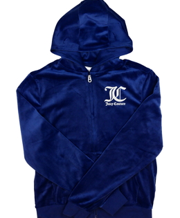 Modrá hebká mikina vel. 170 Juicy Couture