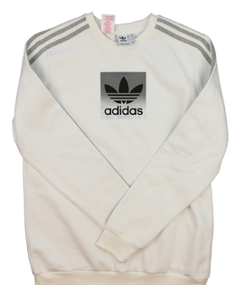 Bílá mikina vel. 176 Adidas 