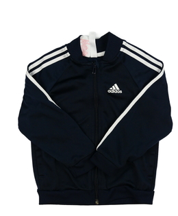 Tmavě modrá sportovní mikina Adidas