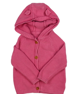 Růžový propínací svetřík Mothercare