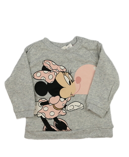 Šedá mikina Minnie Disney H&M