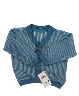 Nový modrý propínací svetr Mothercare