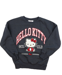 Šedá mikina Hello Kitty George