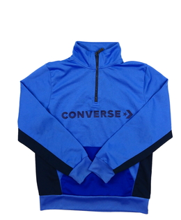 Modrá sportovní mikina Converse 