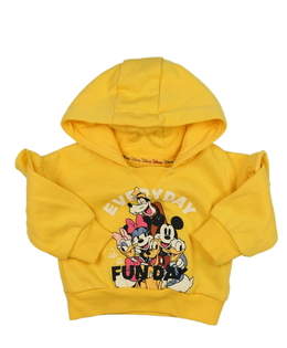 Žlutá mikina s volánky Mickey Disney Primark 