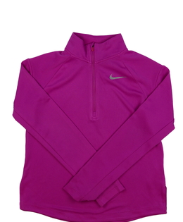 Růžová sportovní mikina Nike 