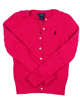 Růžový svetřík Ralph Lauren 