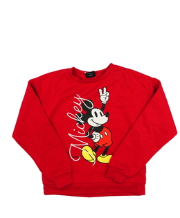 Červená mikina Disney Mickey Primark 