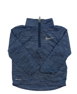 Modrá melírovaná sportovní mikina Nike 