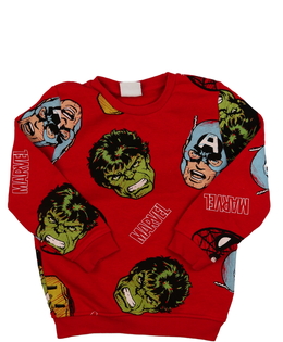 Červená mikina Marvel Primark 