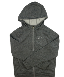 Šedá melírovaná mikina Nike 