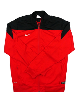 Černo-červená sportovní mikina vel. 170 Nike 