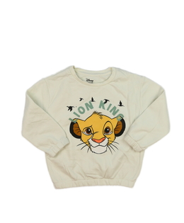 Krémová mikina Lví Král Disney Primark 
