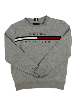 Šedá melírovaná mikina Tommy Hilfiger 