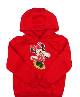 Červená mikina Minnie 