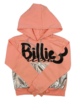 Růžová slabá mikina Billie 