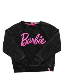 Šedá melírovaná mikina Barbie 