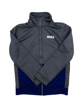 Šedo-modrá mikina Nike 