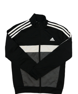 Tmavá sportovní mikina Adidas 